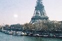 Seine and the Eiffel Tower from the Metro - 2005